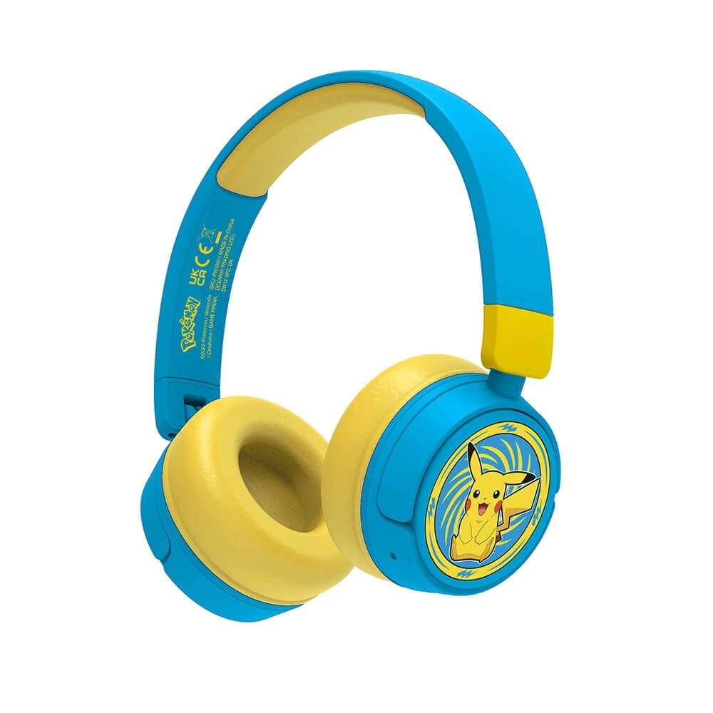 POKEMON Hovedtelefon On-Ear Trådløs 85dB/95dB Deling Aux
