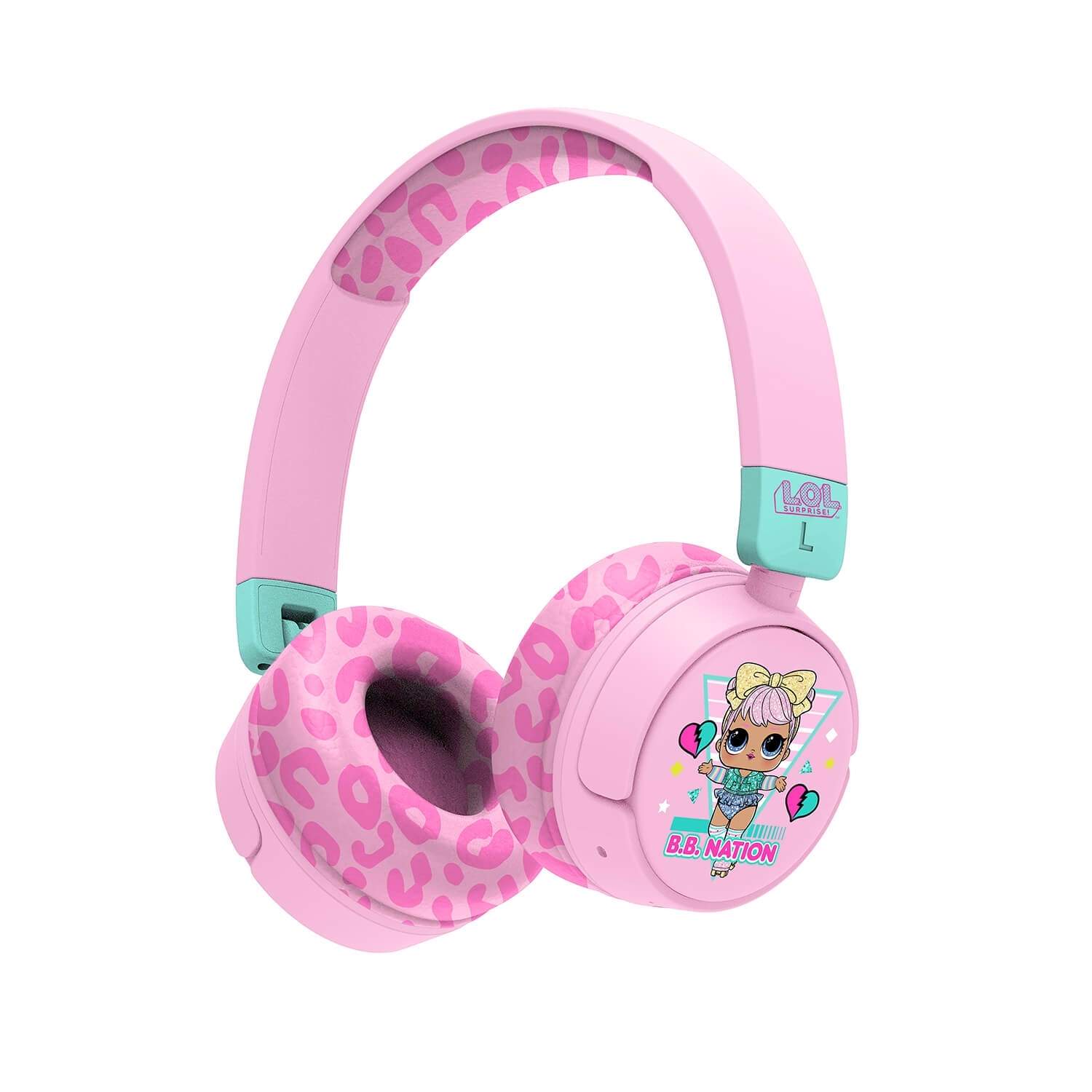 LOL overraskelse Hovedtelefon On-Ear Trådløs 85dB/95dB Deling Aux
