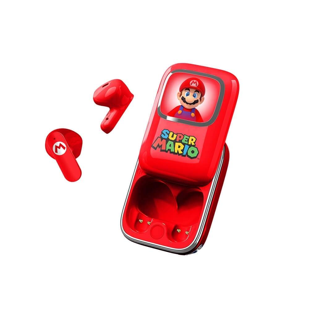SUPER MARIO Red Headphone In-Ear TWS Slide | Sport & Fritid - Träning | Pryloteket