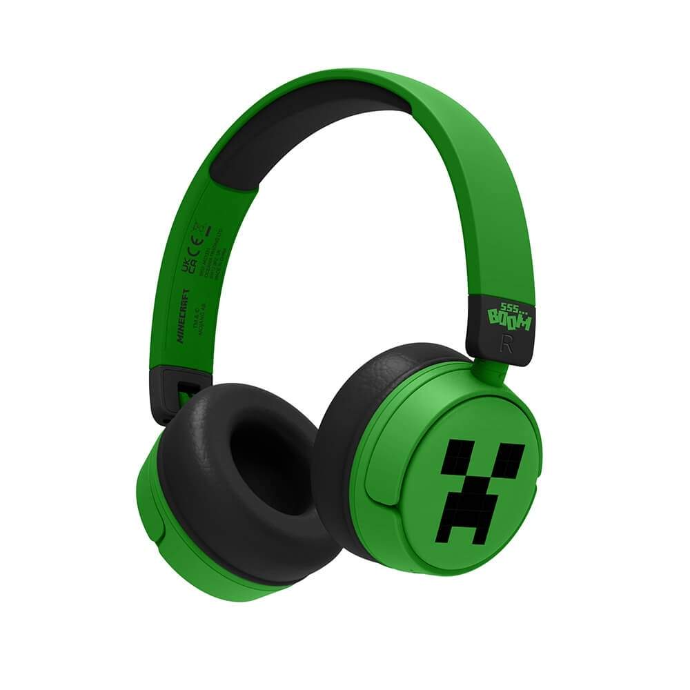 MINECRAFT Hovedtelefon On-Ear Trådløs 85dB/95dB Deling Aux