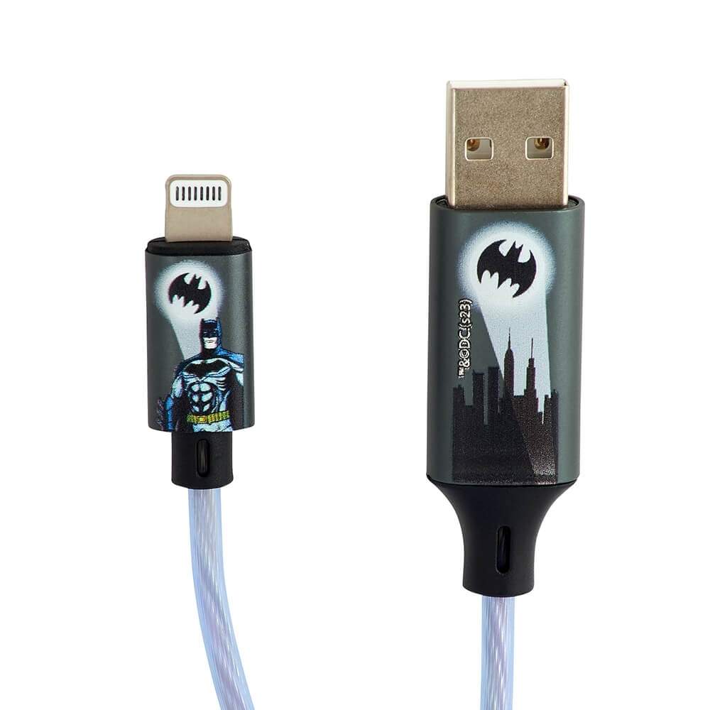 BATMAN USB A til Lightning Light-Up 1,2m