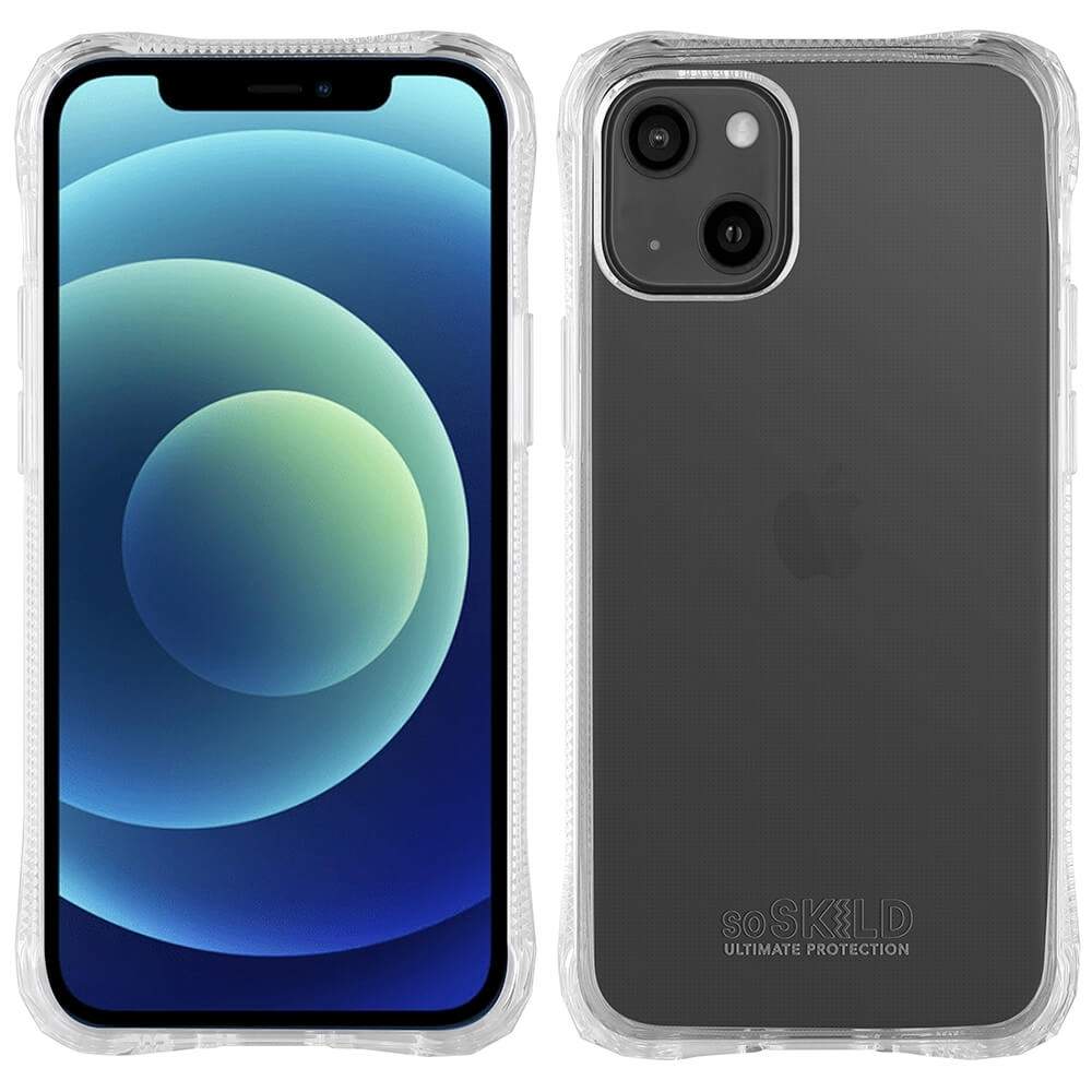 SOSKILD Impact Case Absorb 2.0 iPhone 13 Mini Gennemsigtig