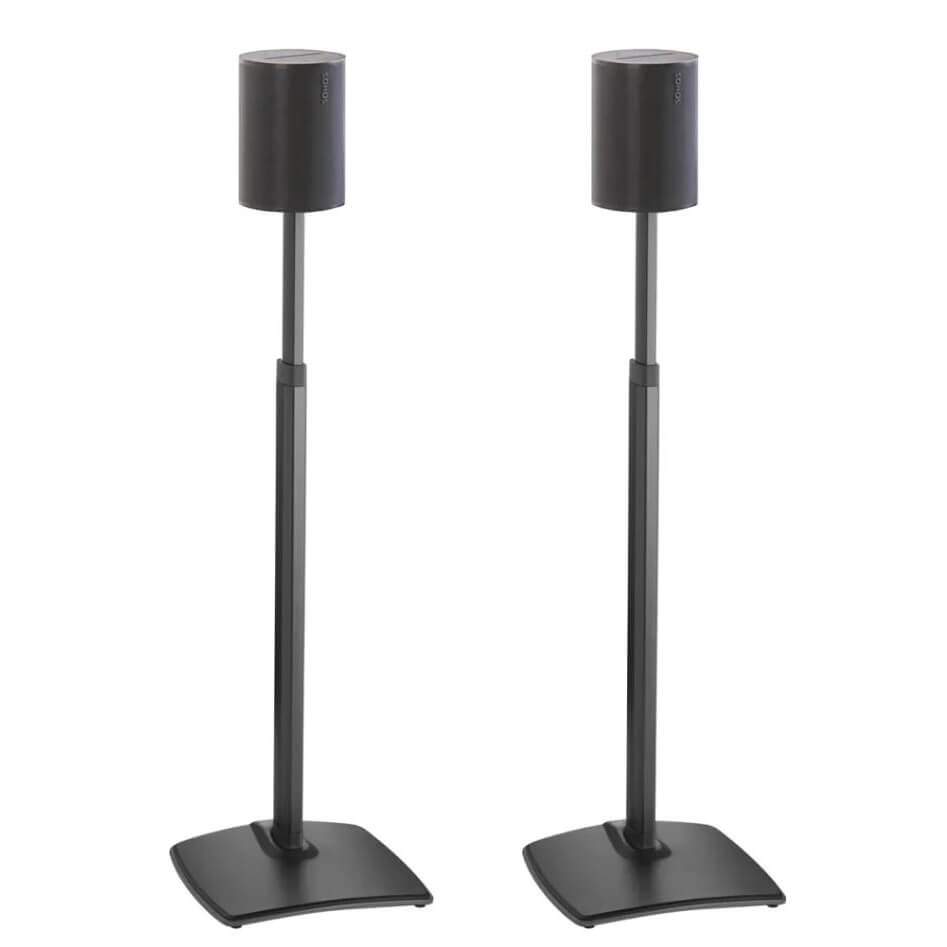 SANUS Floor Stand Adjustable for Sonos ERA 100 Pair Black | Elektronik - Ljud & Bild - Högtalare | Pryloteket