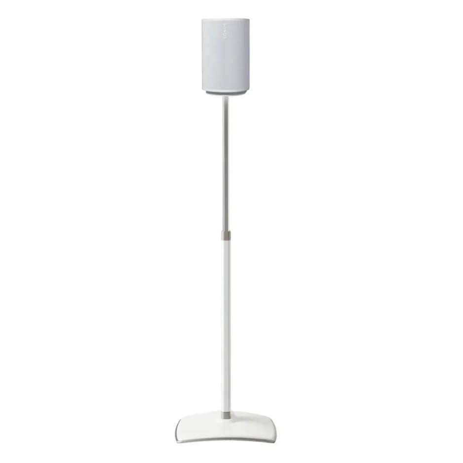 SANUS Gulvstativ Justerbar til Sonos ERA 100 Single White