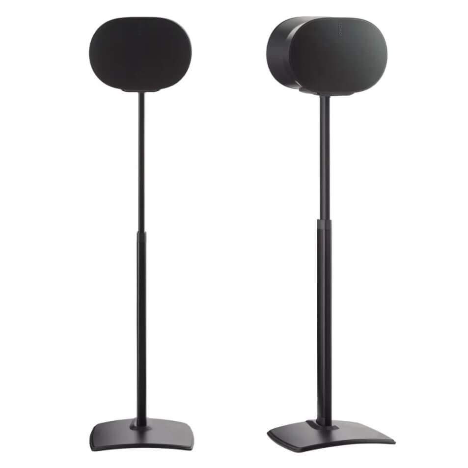 SANUS Gulvstativ Justerbar til Sonos ERA 300 Par Sort
