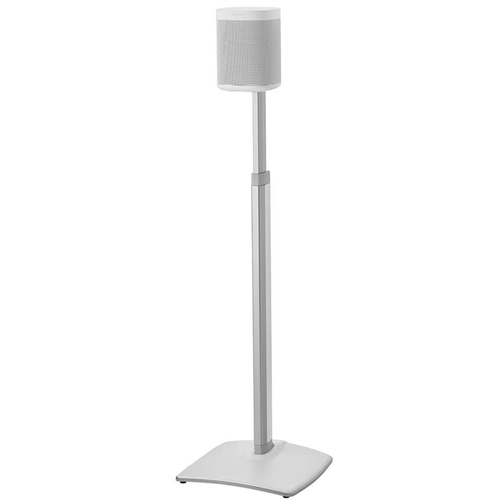 SANUS Floor Stand Adjustable One SL Play:1 Play:3 Single White | Elektronik - Ljud & Bild - Högtalare | Pryloteket