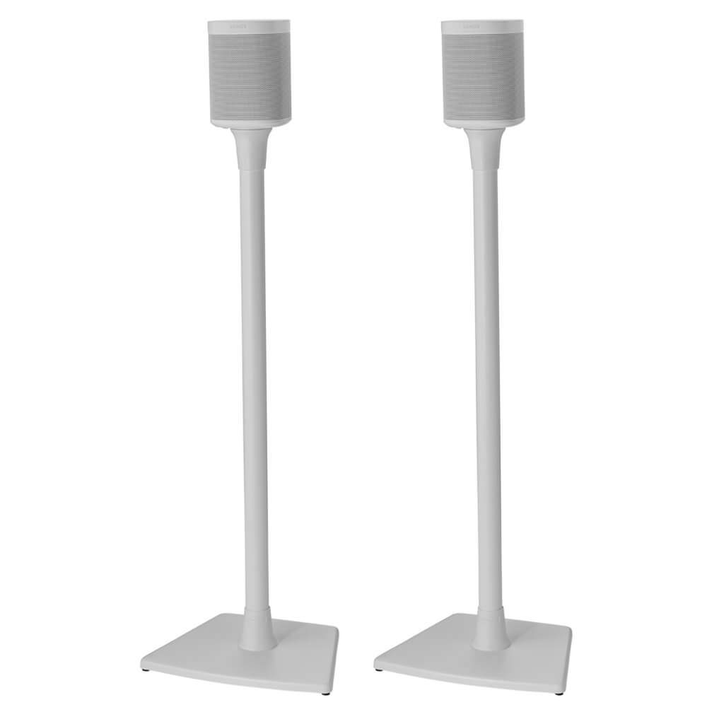 SANUS gulvstativ til Sonos One SL Play:1 Play:3 Par hvid