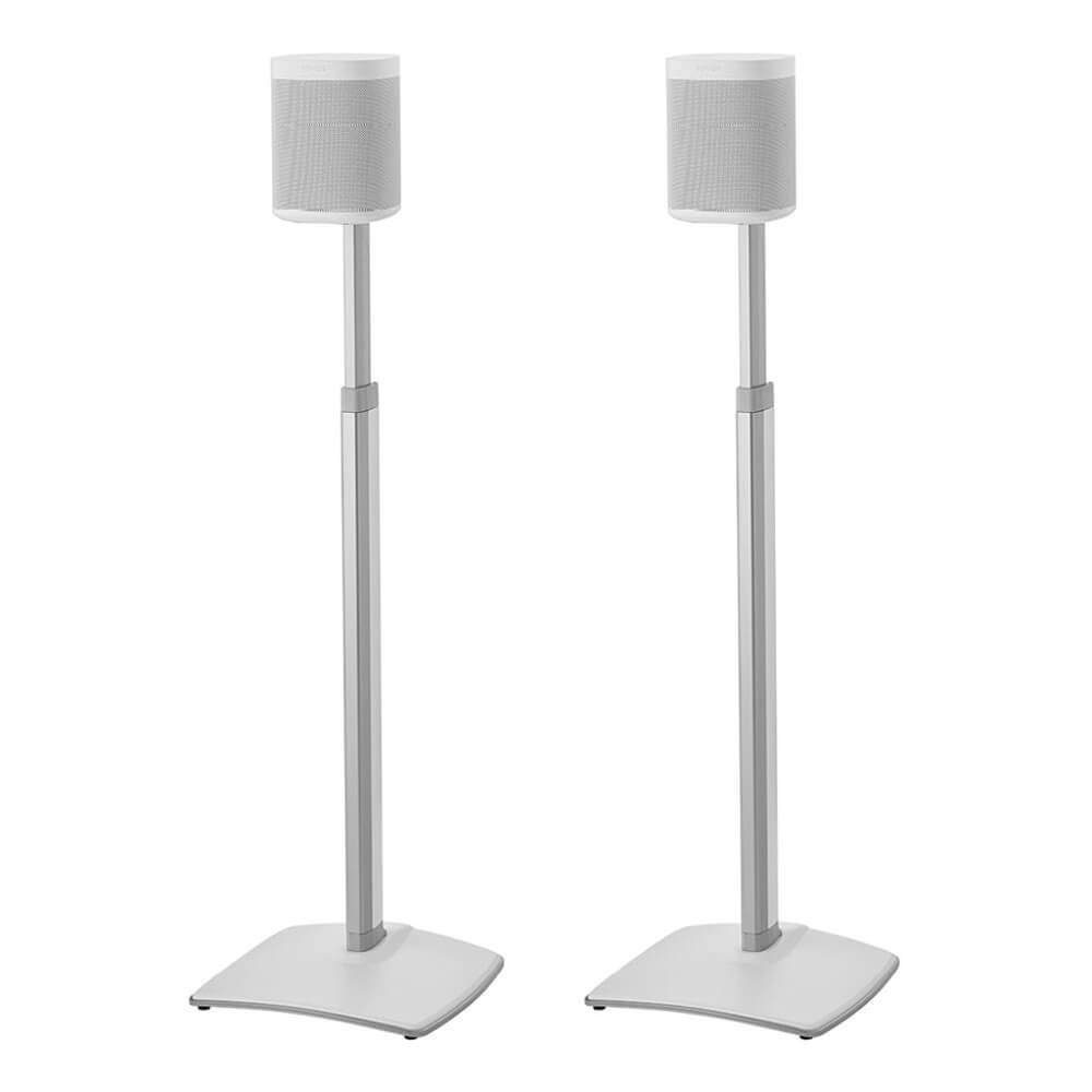 SANUS Floor Stand Adjustable One SL Play:1 Play:3 Pair White | Elektronik - Ljud & Bild - Högtalare | Pryloteket