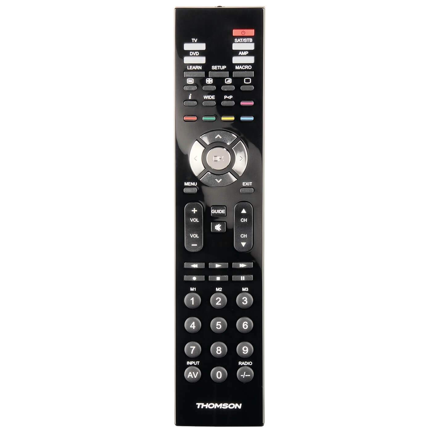 THOMSON Fjernbetjening 4i1, Sort, Universal