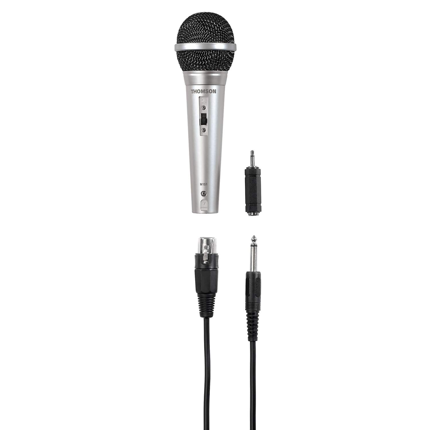 THOMSON Microphone M151 Dynamic Silver, XLR-stik