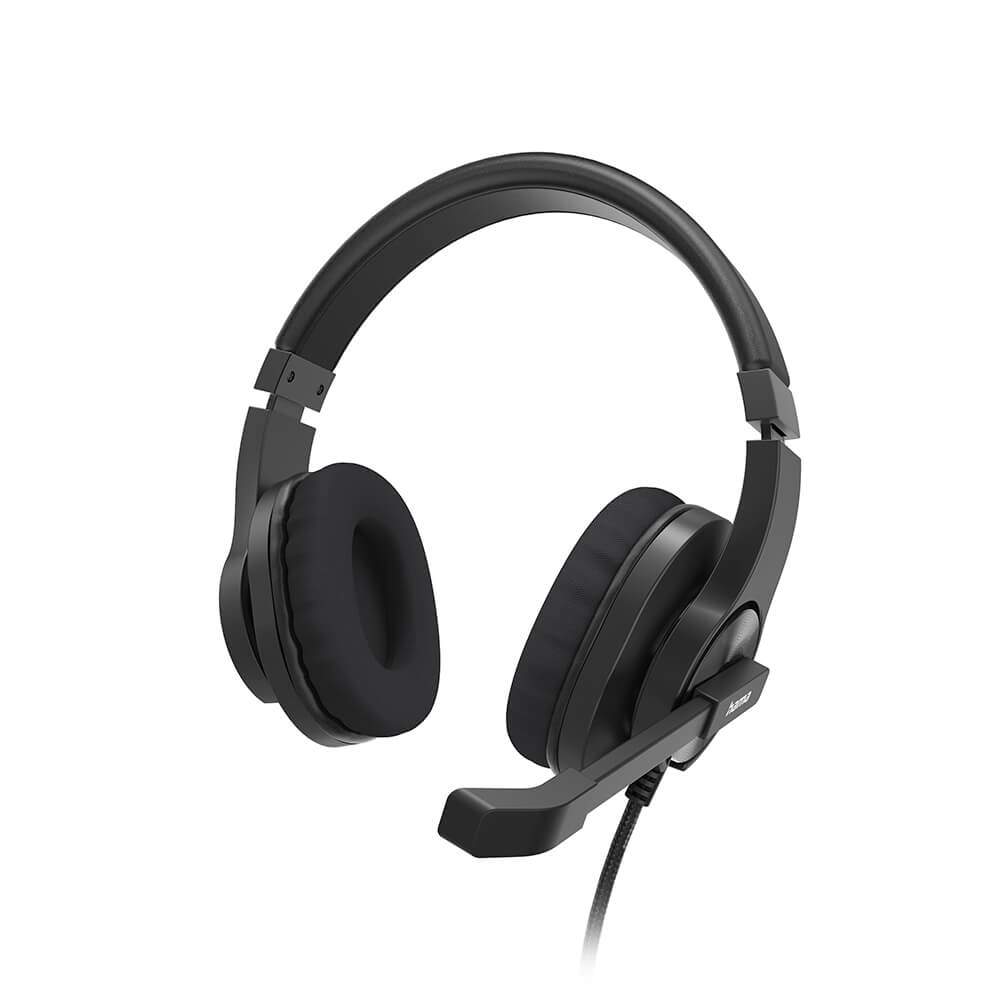 HAMA Headset PC Office Stereo Over-Ear HS-P350 V2 Sort
