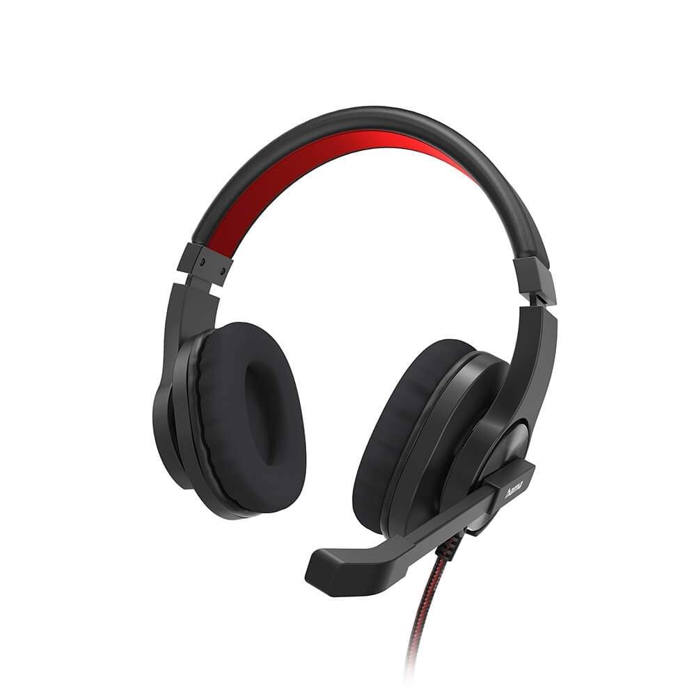 HAMA Headset PC Office Stereo Over-Ear HS-USB400 V2 Black | Elektronik - Speltillbehör - Windows | Pryloteket