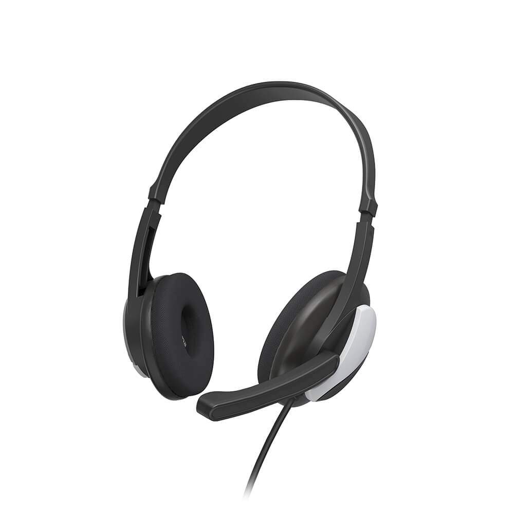 HAMA Headset PC Office Stereo On-Ear HS-P100 V2 Sort