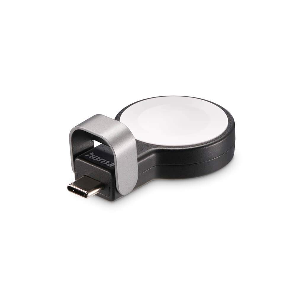 HAMA Wireless -laturi Apple Watchille USB-C Black