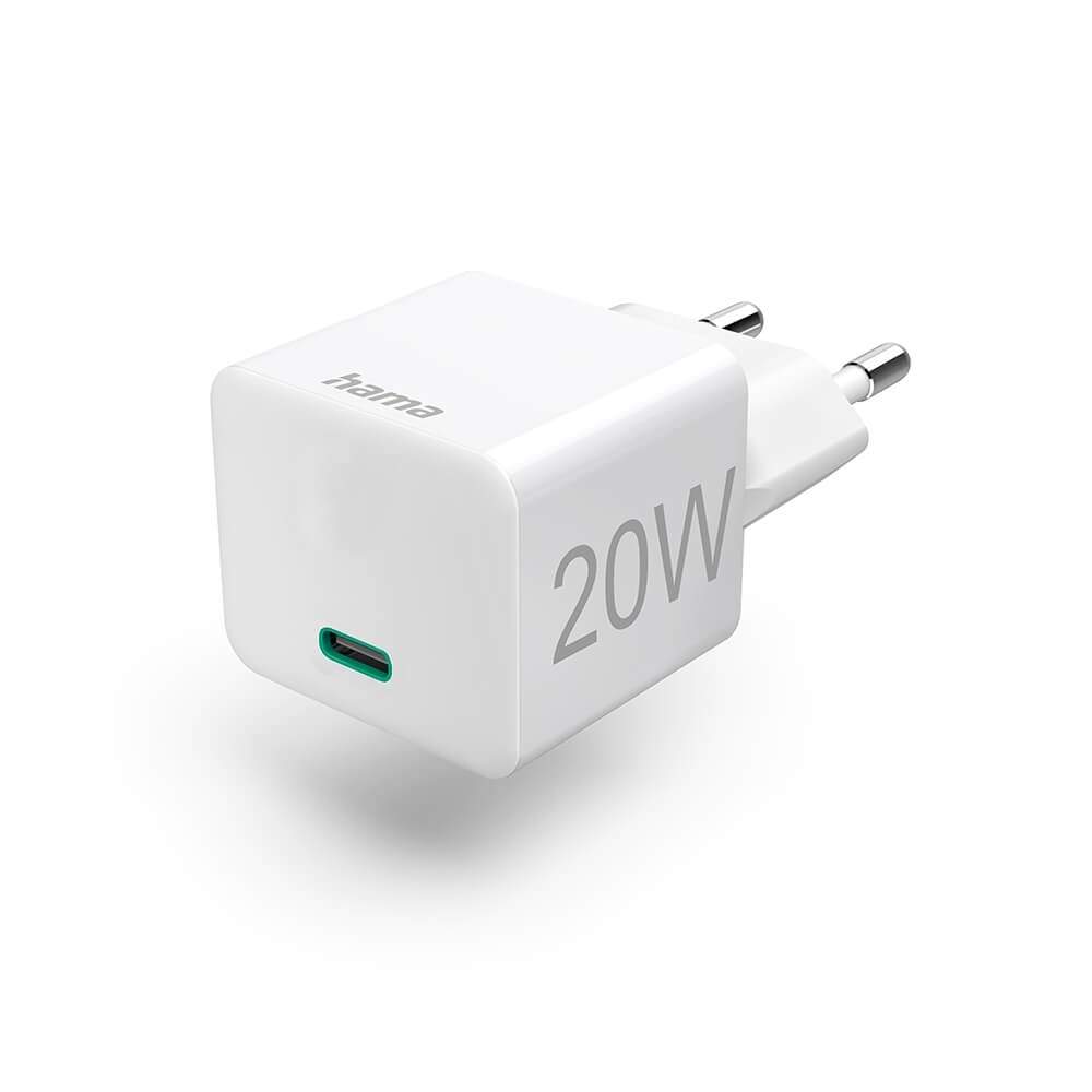 HAMA Charger 220V USB-C PD/Qualcomm 20W White | Elektronik - Speltillbehör - Nintendo - Nintendo Switch - Laddare | Pryloteket