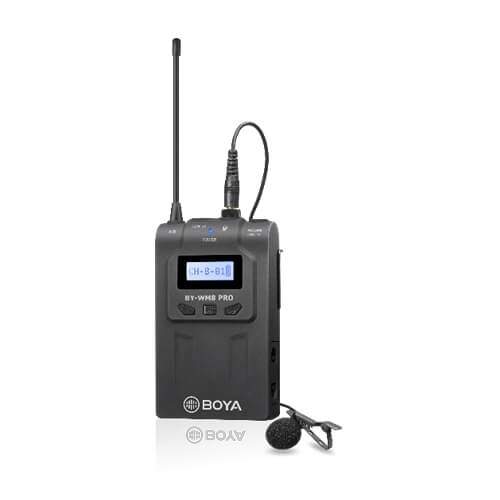 BOYA Transmitter Trådløs 3,5 mm TX8 Pro