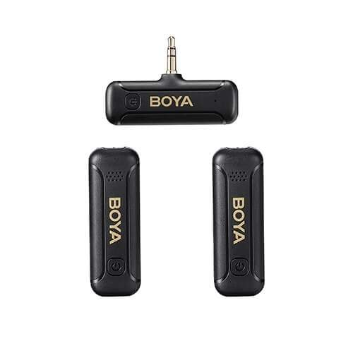 BOYA trådløs mikrofon x2 BY-WM3T2-M2 3,5 mm TRS