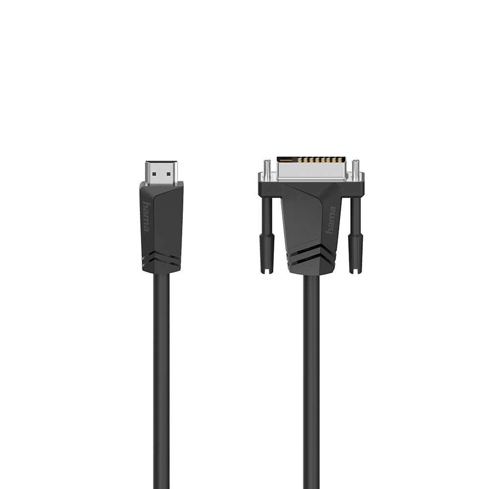 HAMA Kabel HDMI til DVI/D Sort 1,5m