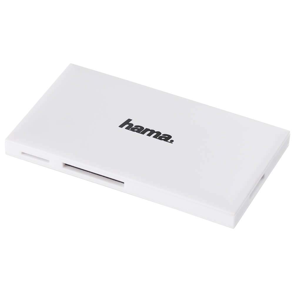 HAMA Kortläsare USB 3.0 Multi SD/Micro/CF/MS Vit | Elektronik - Speltillbehör - Windows | Pryloteket
