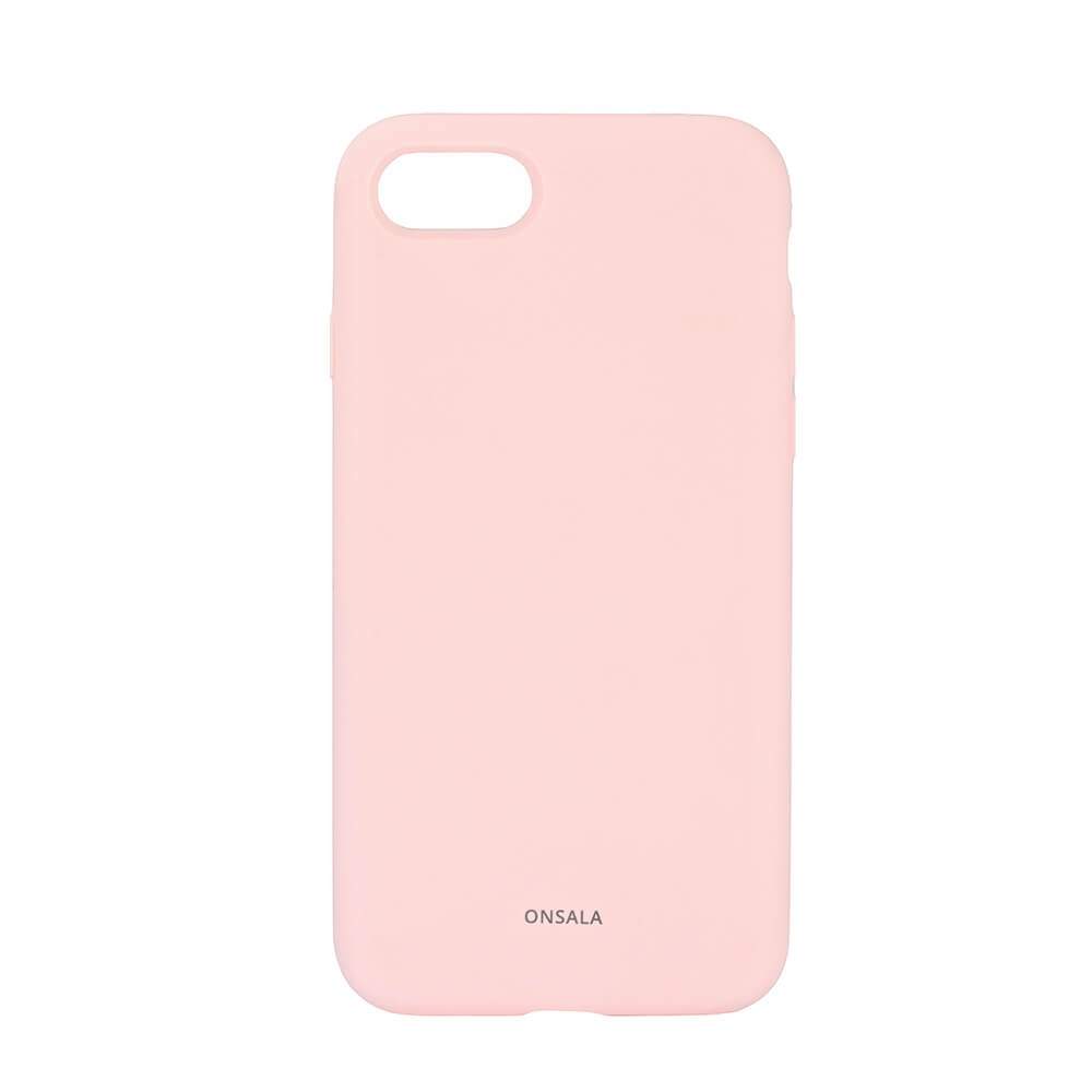 ONSALA Mobilcover Silikone Kridt Pink iPhone 6/7/8/SE