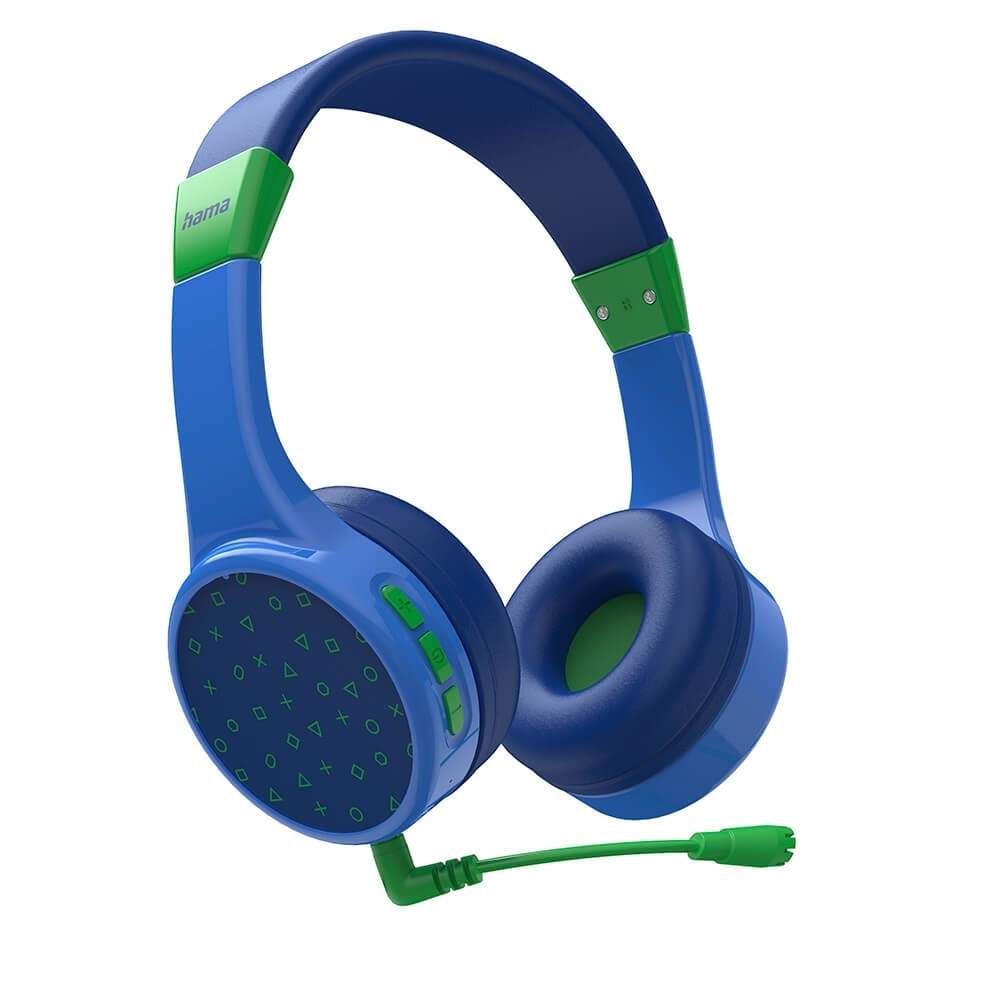 HAMA hovedtelefon Teens Guard On-Ear trådløs 85dB blå
