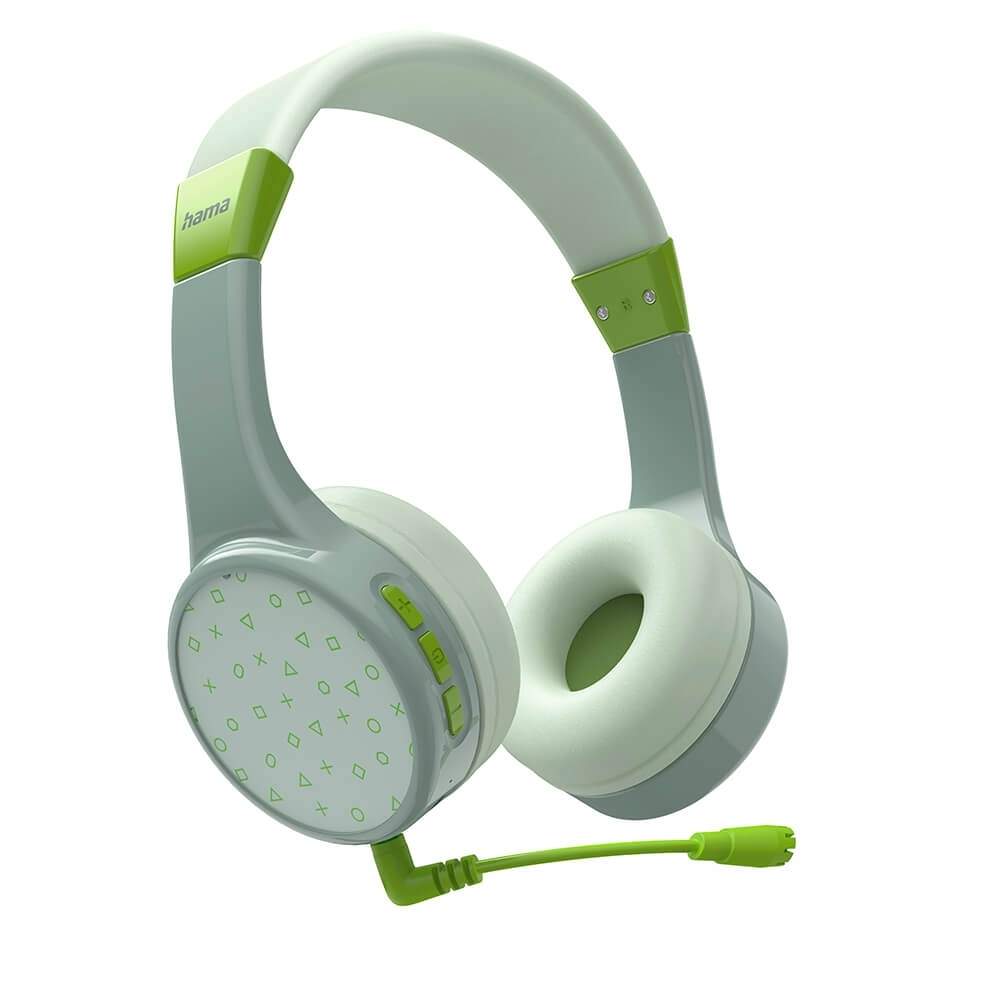 HAMA hovedtelefon Teens Guard On-Ear trådløs 85dB Grøn