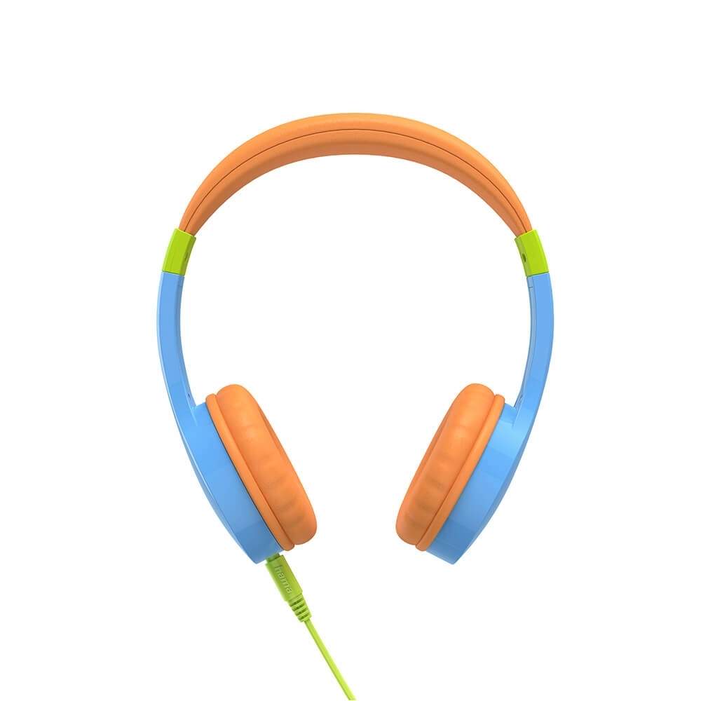 HAMA hovedtelefon Teens Guard On-Ear Kabelført 85dB Blå