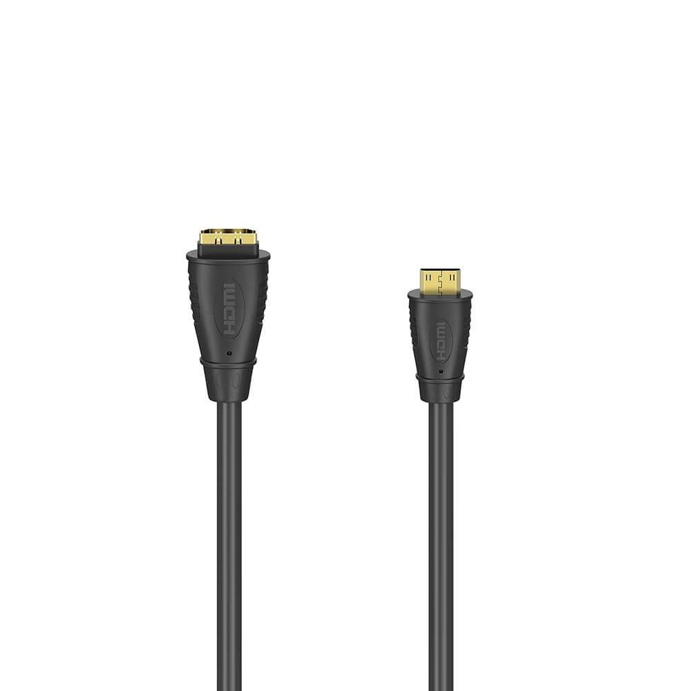HAMA Adapter HDMI Type C-A Plug-Socket Gold Plated Black | Elektronik - Ljud & Bild - Kameror & Tillbehör - Kameror | Pryloteket