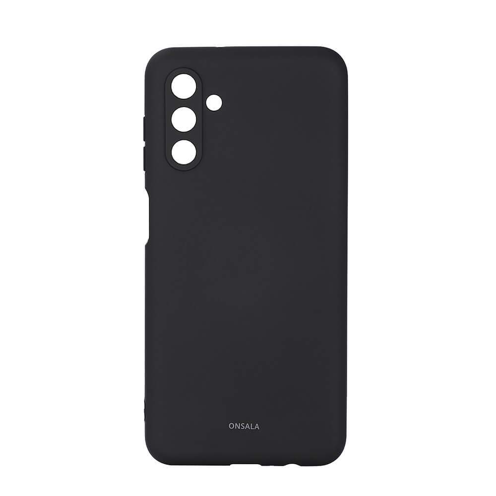 ONSALA Bagcover Silikone Samsung A13 5G / A04s Sort