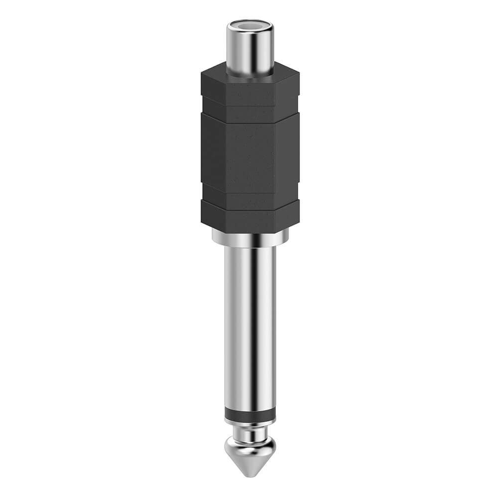 HAMA Adapter Audio RCA-stik til 6.3 Jack Mono