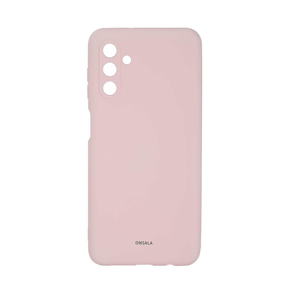 ONSALA Bagcover Silikone Samsung A13 5G / A04s Kridt Pink