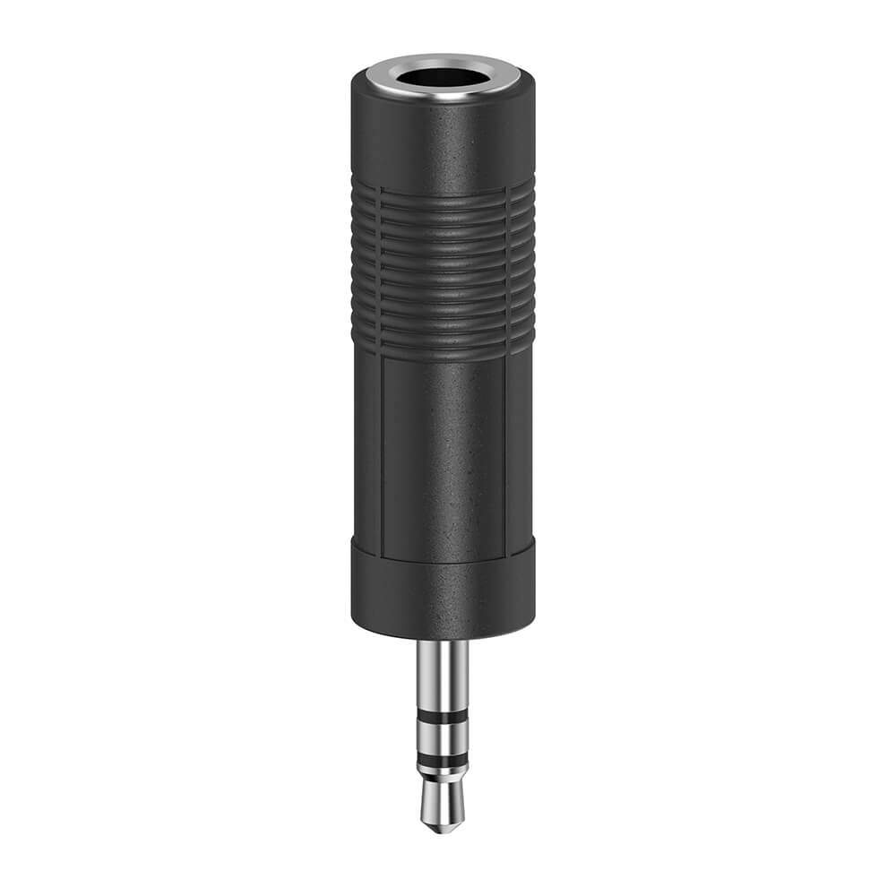 HAMA Adapter Audio 6.3 til 3.5 kvinde til mand stereo
