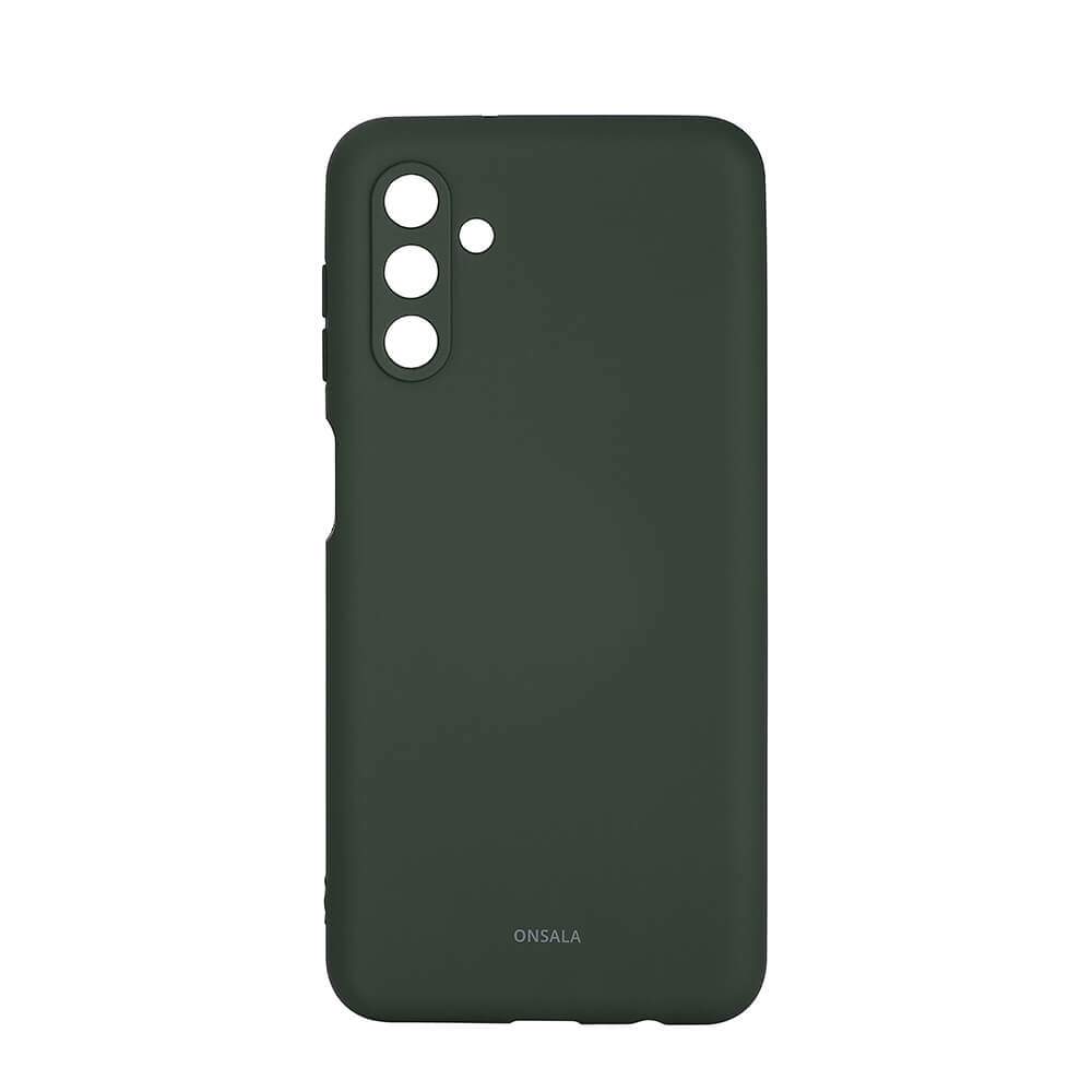 ONSALA Bagcover Silikone Samsung A13 5G / A04s Olivengrøn