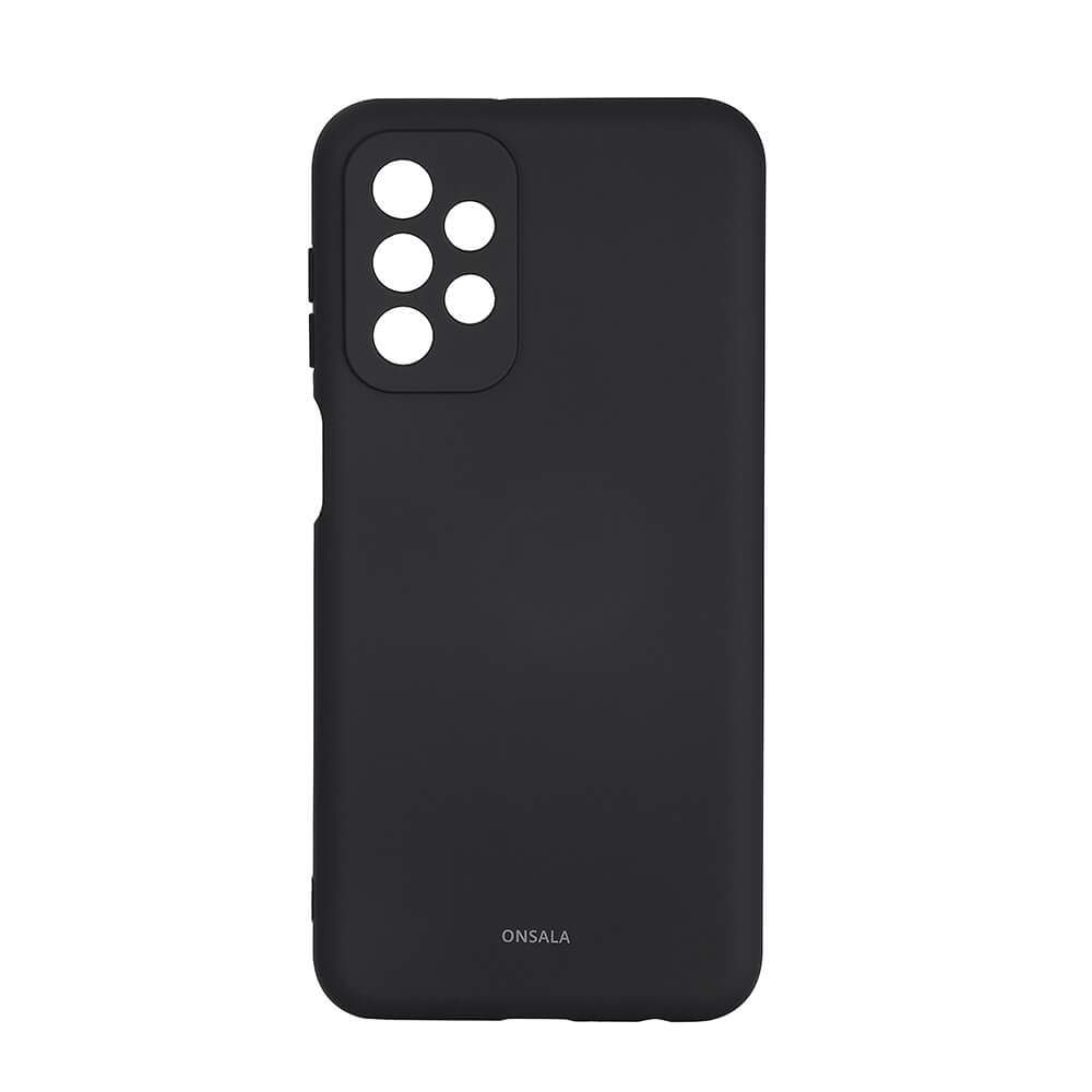 ONSALA Bagcover Silikone Samsung A23 5G Sort