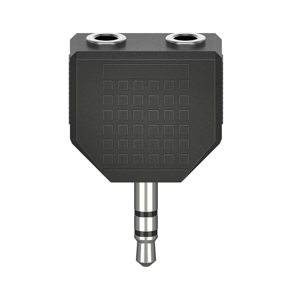 HAMA Adapter Audio 2x 3,5 stik til 3,5 stik stereo