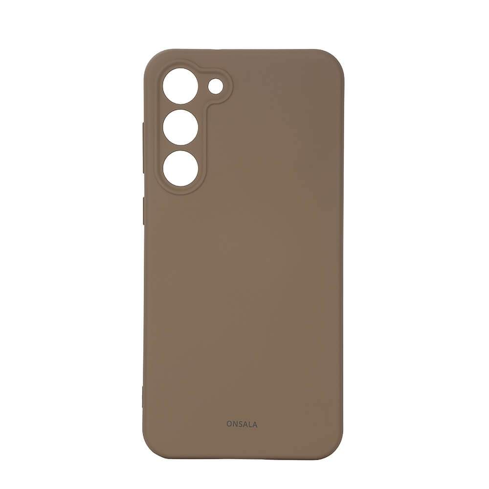 ONSALA Bagcover Silikone Samsung S23+ 5G Sommersand