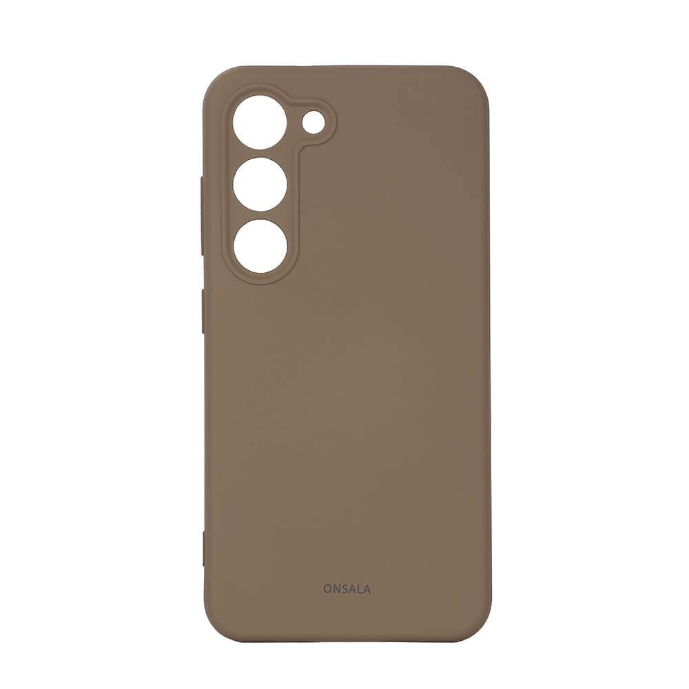 ONSALA Bagcover Silikone Samsung S23 5G Sommersand