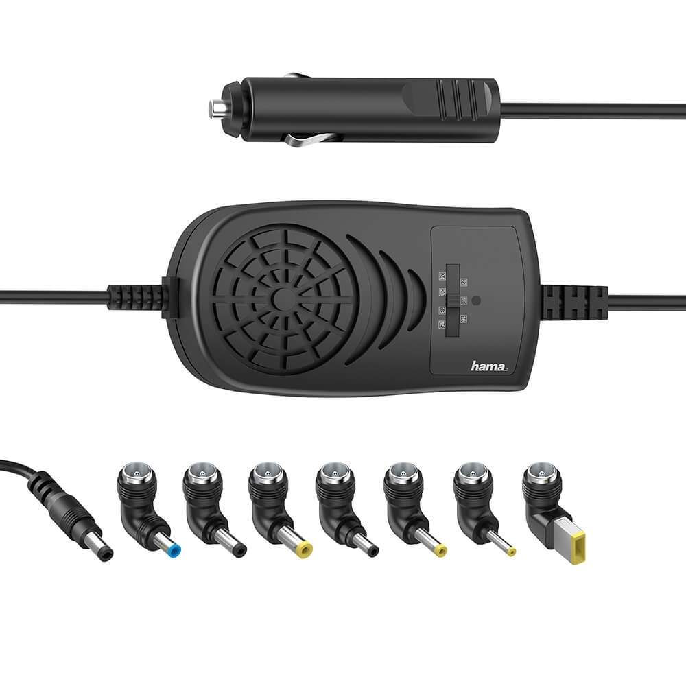 HAMA Strømforsyning Notebook Universal 12-16V 15-24V/120W 8x Adapter