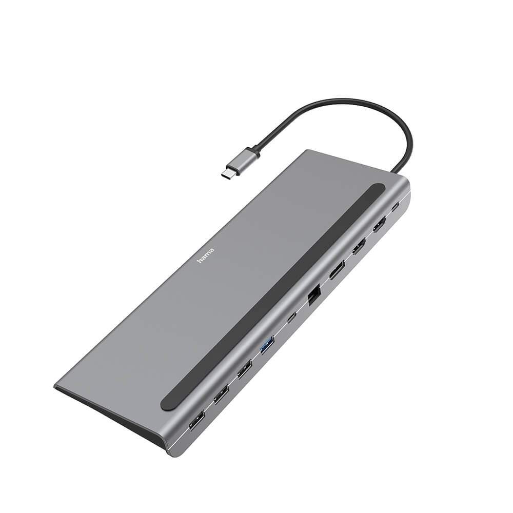 HAMA USB-C dockingstation 10 porte