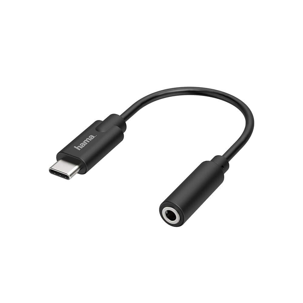 HAMA Adapter Audio USB-C til 3,5 mm stereo