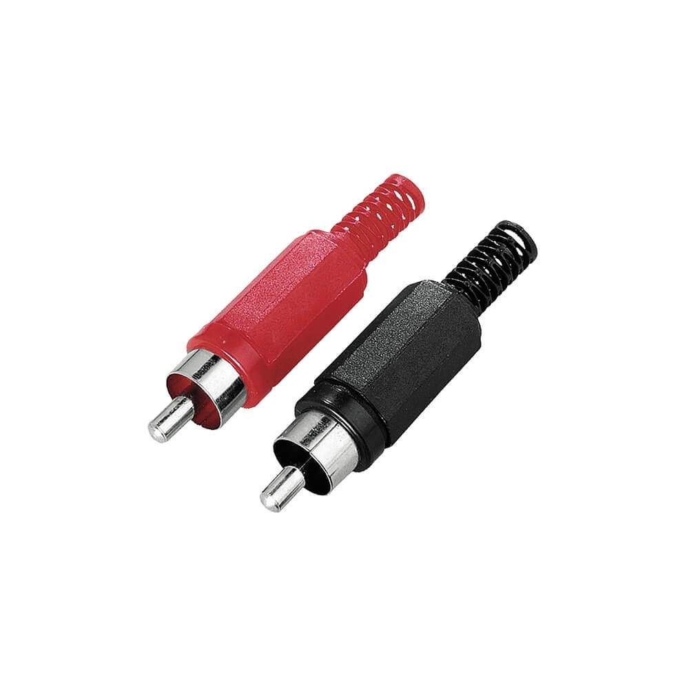 HAMA Stik RCA Loddebar Han 2-pak