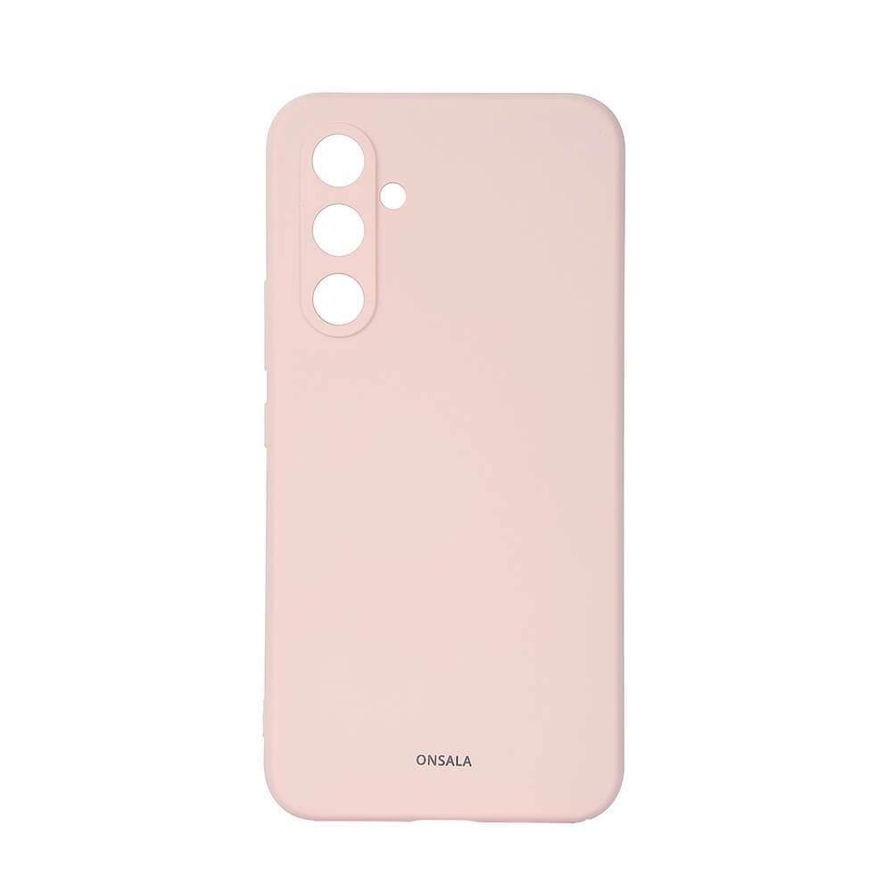 ONSALA Bagcover Sil Touch Samsung A55 5G Kridt Pink