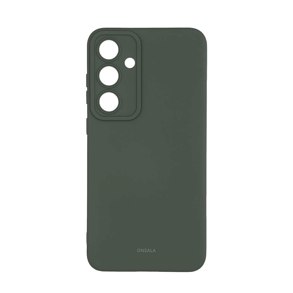 ONSALA Bagcover Sil Touch Samsung S24+ 5G Olivengrøn