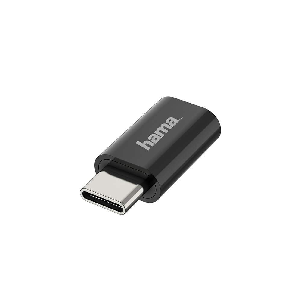 HAMA USB-C Adapter til Micro-USB USB 2.0, 480 Mbps