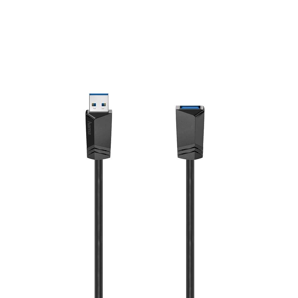 HAMA Cable USB Extension 3.0 5 Gbit/s 1.5m Black | Hem & Hobby - Hem & Hushåll - Bygg | Pryloteket