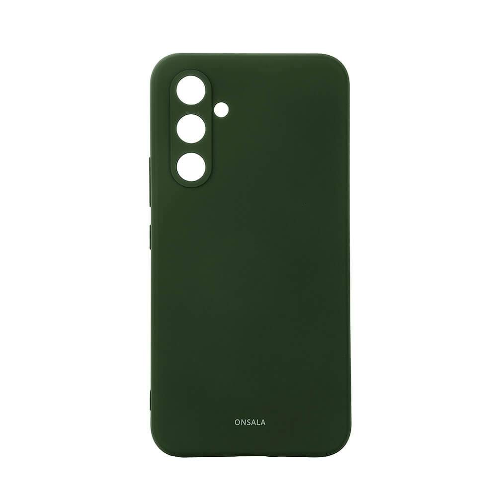 ONSALA Bagcover Sil Touch Samsung A55 5G Olivengrøn