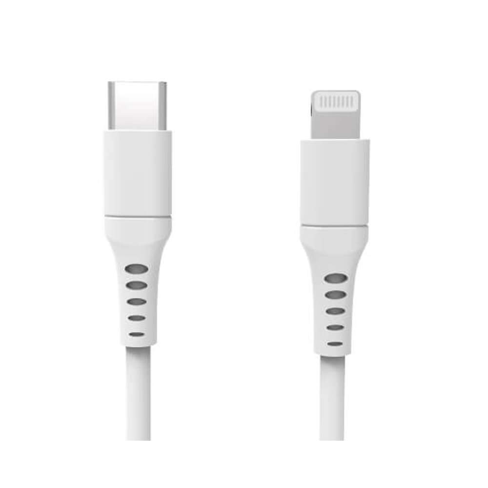 GEAR Ladekabel USB-C til Lightning 3m White MFI C94