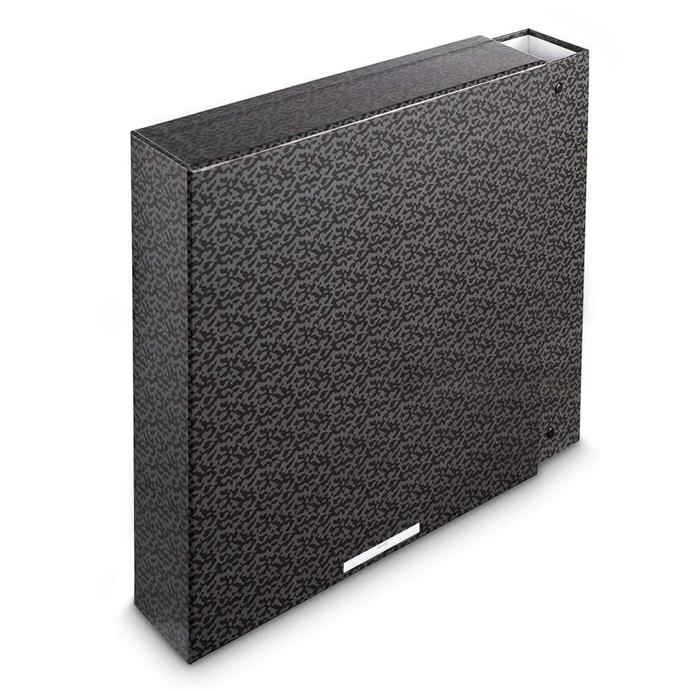 HAMA Folder 4-D Ring Mechansim Black/Grey | Hem & Hobby | Pryloteket