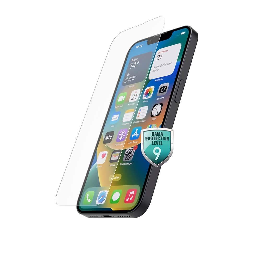 HAMA skærmbeskytter Premium iPhone 15 Plus/15 Pro Max