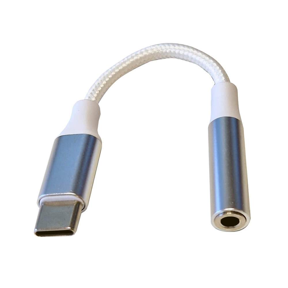 GEAR Adapter Audio White USB-C til 3,5 mm Stereo